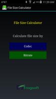 File Size Calculator penulis hantaran