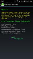 File Size Calculator 截圖 3