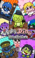 Dino 🐾 Virtual Pet Game Affiche