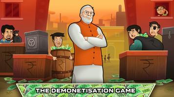Modi Games: Attack Black Money Affiche