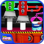 آیکون‌ Tissue Paper Factory – Soft Tissue Maker Game