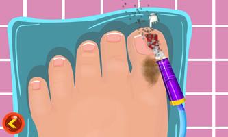 Toe Surgery Doctor Game screenshot 2