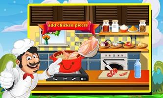 चिकन करी बनाने वाला - मज़ा पाक कला खाना गेम स्क्रीनशॉट 2