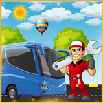 Coach Bus repairing workshop – Urban Bus mechanic APK