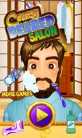 Fou barbe Salon – rasage Affiche