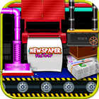 Newspaper Factory - Paper maker & delivery game আইকন