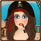 Pirate Girl MakeUp Salon-icoon