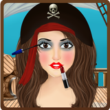 Pirate Girl MakeUp Salon icône