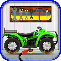 download Salone di riparazione quad bike - auto meccanic APK