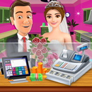 Wedding Groom and bride at shopping mall APK