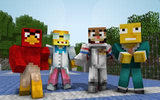 Cartoon Skins for Minecraft captura de pantalla 1