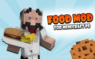 Food mod for Minecraft постер