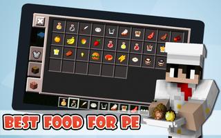 Food mod for Minecraft ảnh chụp màn hình 1