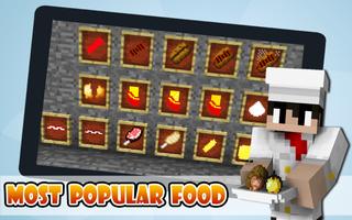 Food mod for Minecraft ảnh chụp màn hình 2