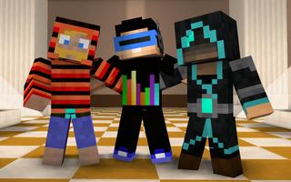 Letsplayers Skins for MCPE capture d'écran 1