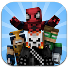 Skins Superhero for Minecraft آئیکن