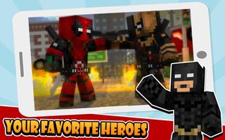 Skins Superhero for Minecraft ảnh chụp màn hình 1