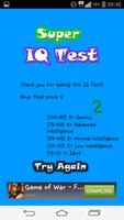 Super IQ Test capture d'écran 3