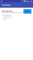 Traceroute الملصق