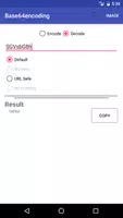 Base64 Encoder/Decoder скриншот 1