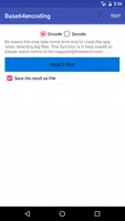 Base64 Encoder/Decoder скриншот 2