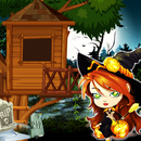 Tree house  builder : Halloween Game APK