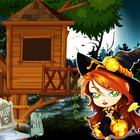 ikon Tree house  builder : Halloween Game