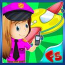 Kids Airport Terminal Manager - Air staff madness APK