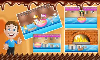 Pabrik Kue Keju: Game Memasak Kue Cokelat poster