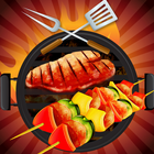 Grill Cooking Game: Cuisine Maître Chef BBQ icône