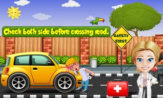 Kids Road Safety Affiche