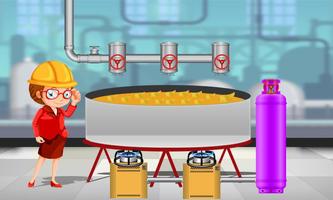 Potato Chips Maker Factory: Snacks Making Game screenshot 3