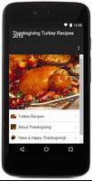 Thanksgiving Turkey Recipes Affiche