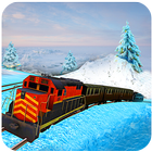 Frozen Water Train Driving Simulator 3d icon