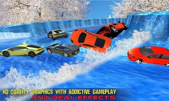 برنامه‌نما Frozen Water Slide Surfer Car عکس از صفحه