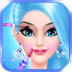 冰公主化妝沙龍 - 免費女孩遊戲 APK 下載