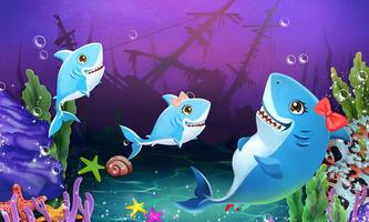 Shark Mommy's New Ocean Baby โปสเตอร์