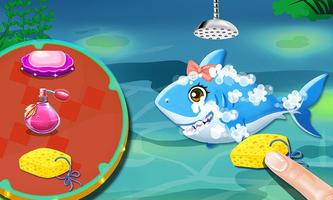 Shark Mommy's New Ocean Baby Ekran Görüntüsü 1