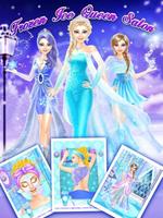 Ice Princess Makeup Spa Salon : Frozen Queen Games poster