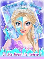 Ice Princess Makeup Spa Salon : Frozen Queen Games screenshot 1
