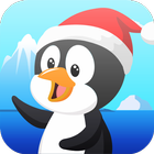 Pingüino congelado Run icono