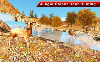 Sniper saison Deer Hunting Affiche
