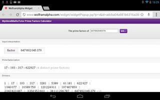 Prime Factors Calculator penulis hantaran