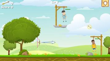 Archery Game - Hanging Man capture d'écran 3