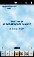 Saint Mary in Orthodox Concept постер