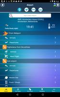 Luchthaven Amsterdam Rotterdam AMS Flight tracker capture d'écran 1