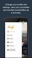 Frugl – Find events in London постер