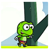 Turtle adventure Runner & jumper classic fun game Zeichen