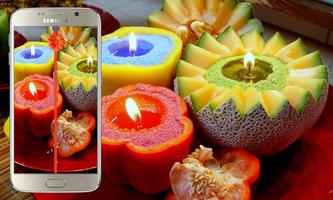 Fruit Candle Zipper Scren Lock постер