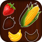 Fruits Vegetables For Toddlers kids أيقونة